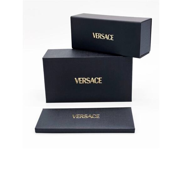 New Versace Sunglasses VE2278D GB1/87 Black Square Medusa Logo Authentic main image 5
